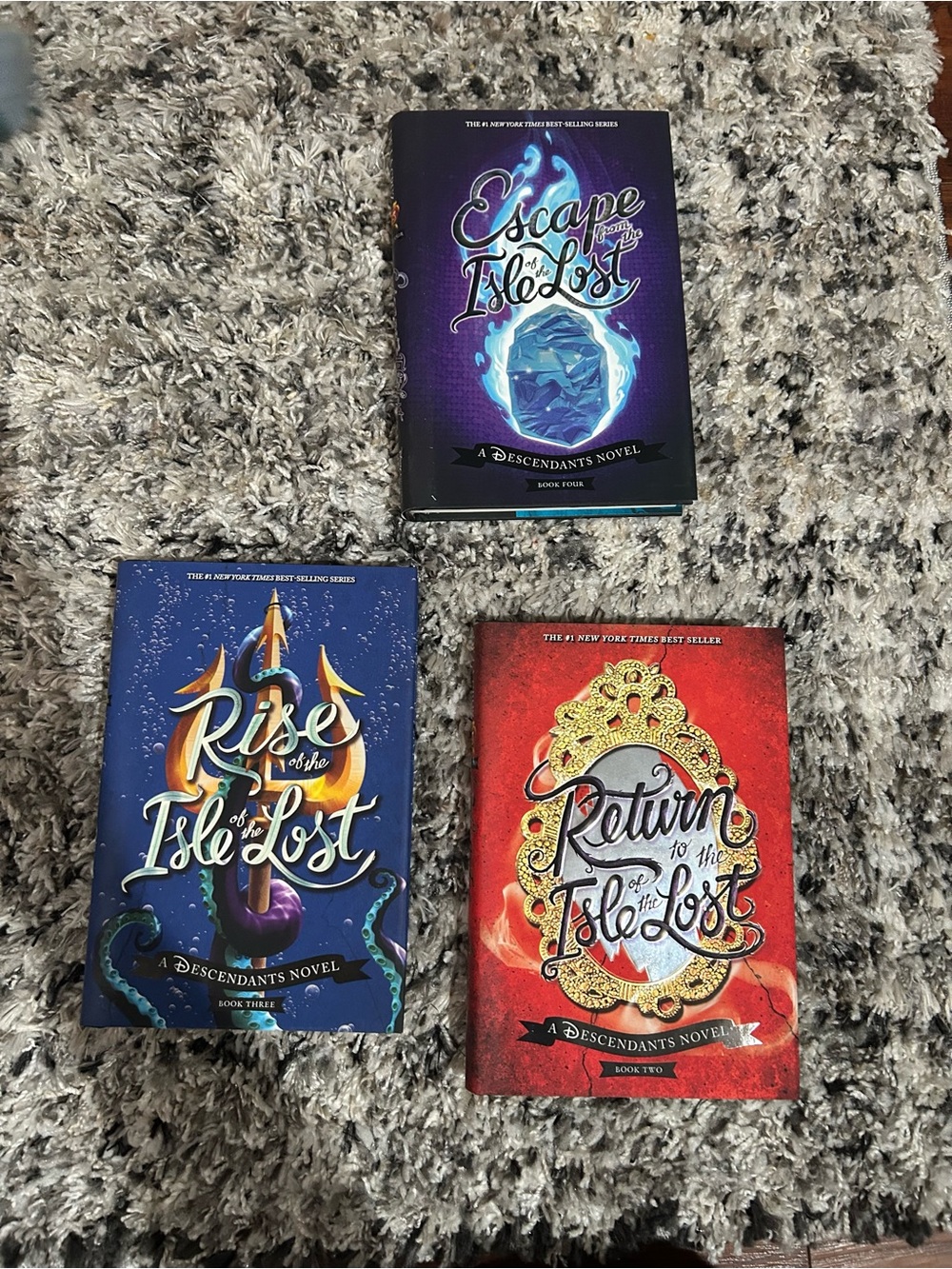 The descendants books, 2,3,4
